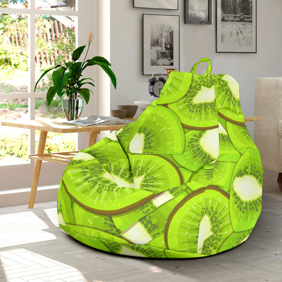 Sliced Kiwi Pattern Bean Bag Cover