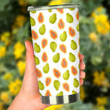 Papaya Pattern Theme Tumbler