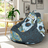 Suger Skull Pattern Bean Bag Cover