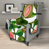 Guava Leaves Pattern Chair Cover Protector