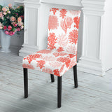 Coral Reef Pattern Print Design 05 Dining Chair Slipcover