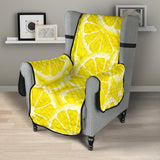 Sliced Lemon Pattern Chair Cover Protector