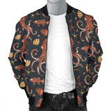 Octopus Pattern Men Bomber Jacket