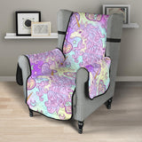 Unicorn Heart Pattern Chair Cover Protector