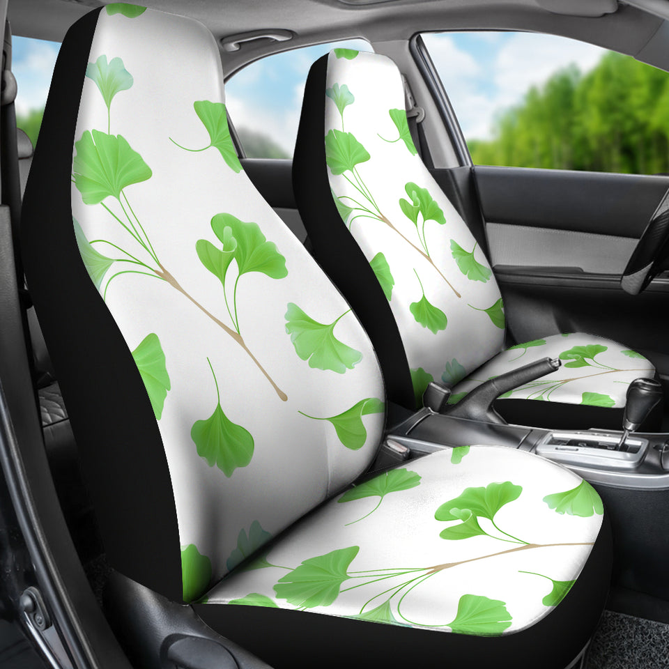 Ginkgo Leaves Pattern Universal Fit Car Seat Covers