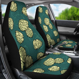 Hop Pattern Background Universal Fit Car Seat Covers