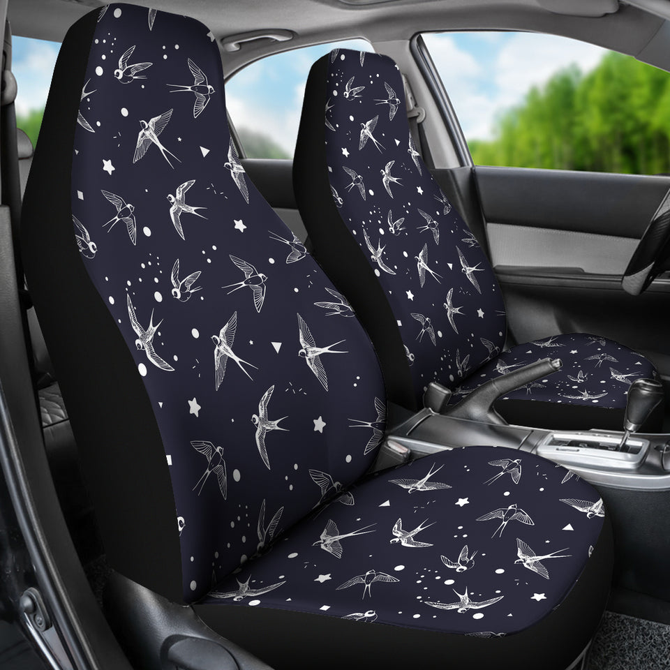 Swallow Pattern Print Design 02 Universal Fit Car Seat Covers