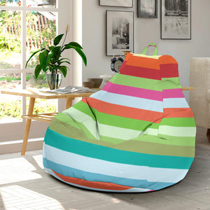 Rainbow Pattern Bean Bag Cover