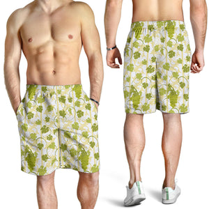 Grape Pattern Background Men Shorts