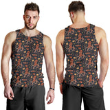 Octopus Pattern Men Tank Top