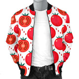 Tomato Pattern Men Bomber Jacket