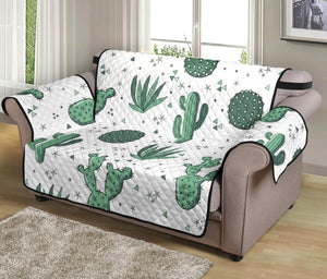 Cactus Pattern Loveseat Couch Cover Protector