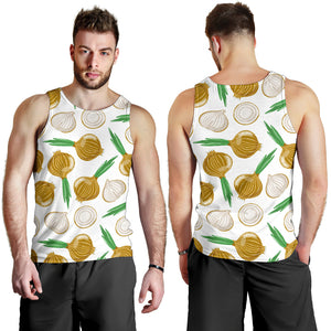 Onion Pattern Background Men Tank Top