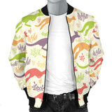 Colorful Kangaroo Pattern Men Bomber Jacket