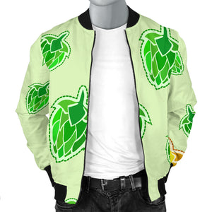 Hop Graphic Decorative Pattern Men Bomber Jacket