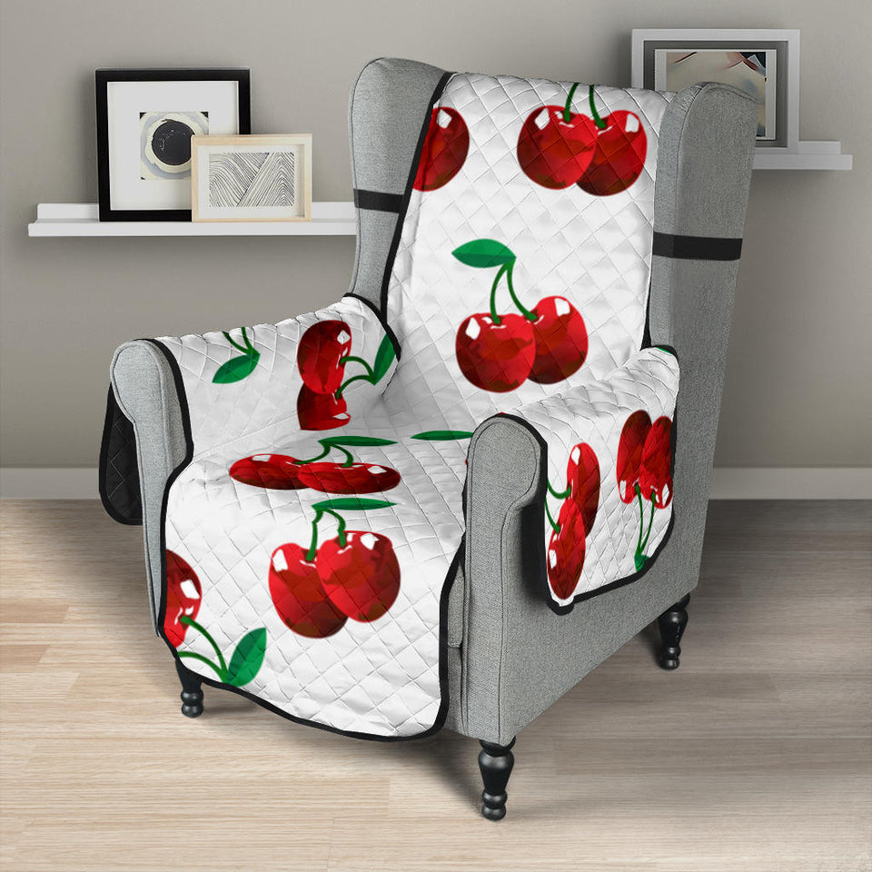 Cherry Pattern Chair Cover Protector