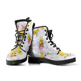 Cute Bee Pattern Leather Boots