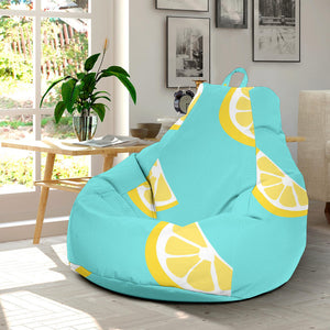 Lemon Theme Pattern Bean Bag Cover