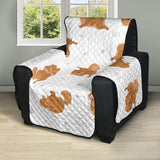 Pomeranian Yoga Pattern Recliner Cover Protector
