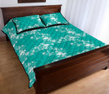 Dolphin Sea Shell Starfish Pattern Quilt Bed Set