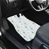 Helicopter Pattern Front Car Mats