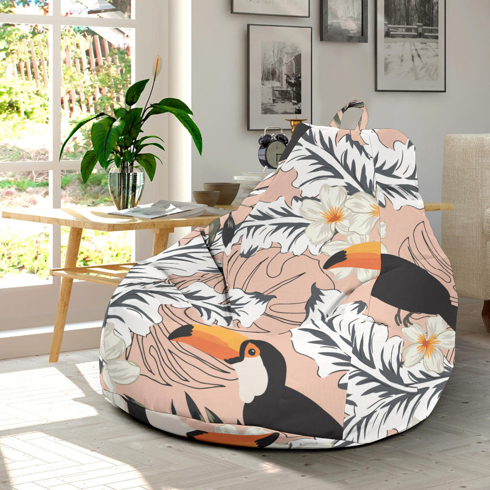 Toucan Theme Pattern Bean Bag Cover