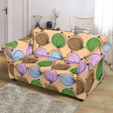 Onion Pattern Loveseat Couch Slipcover