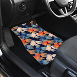 Goldfish Pattern Print Design 04 Front and Back Car Mats