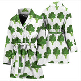 Broccoli Pattern Women Bathrobe