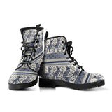 Kangaroo Aboriginal Pattern Ethnic Motifs Leather Boots