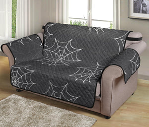 Cobweb Spider Web Pattern Loveseat Couch Cover Protector