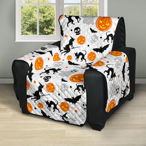 Halloween Pattern Recliner Cover Protector