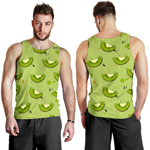 Kiwi Pattern Background Men Tank Top