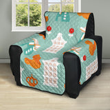 Windmill Pattern Theme Recliner Cover Protector