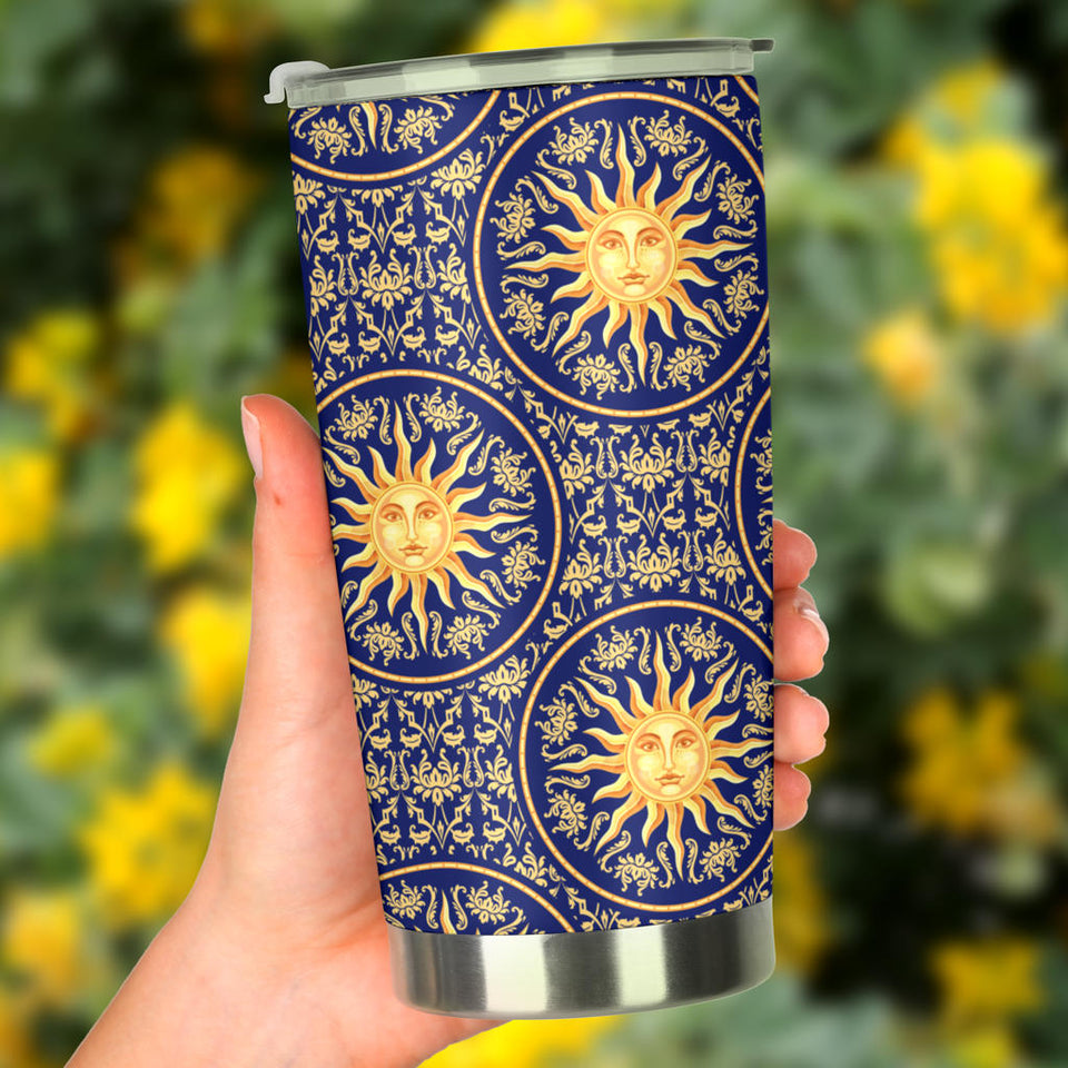 Sun Pattern Tumbler