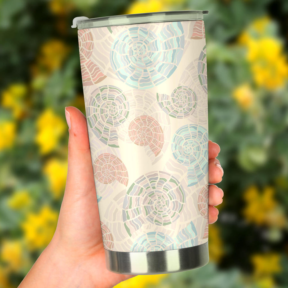 Shell Pattern Tumbler