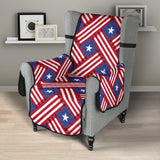 USA Star Stripe Pattern Chair Cover Protector