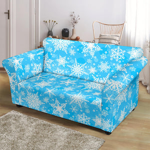 Snowflake Pattern Loveseat Couch Slipcover