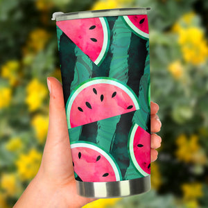 Watermelon Pattern Tumbler