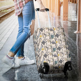 Owl Pattern Background Luggage Covers