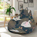 Swan Pattern Bean Bag Cover