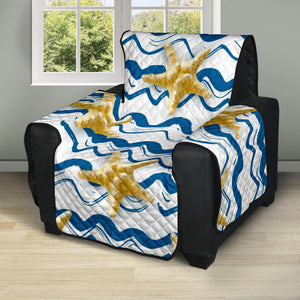 Starfish Pattern Recliner Cover Protector