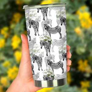 Zebra Pattern Tumbler