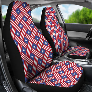 USA Star Stripe Pattern Universal Fit Car Seat Covers