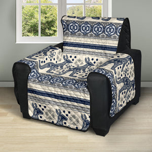 Kangaroo Aboriginal Pattern Ethnic Motifs Recliner Cover Protector