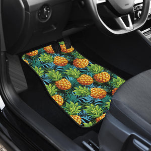 Pineapple Pattern Front Car Mats