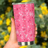 Sakura Pattern Background Tumbler