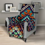 Zigzag Chevron African Afro Dashiki Adinkra Kente Pattern Chair Cover Protector