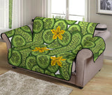 Cucumber Pattern Theme Loveseat Couch Cover Protector