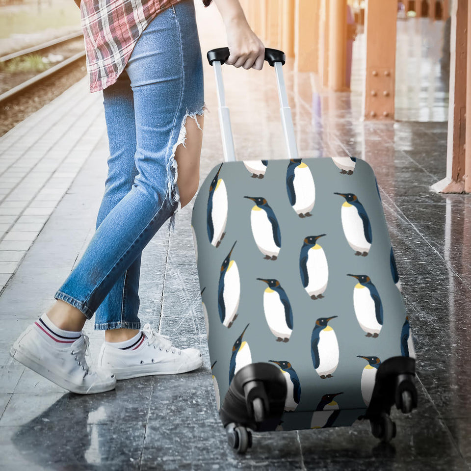Penguin Pattern Theme Luggage Covers
